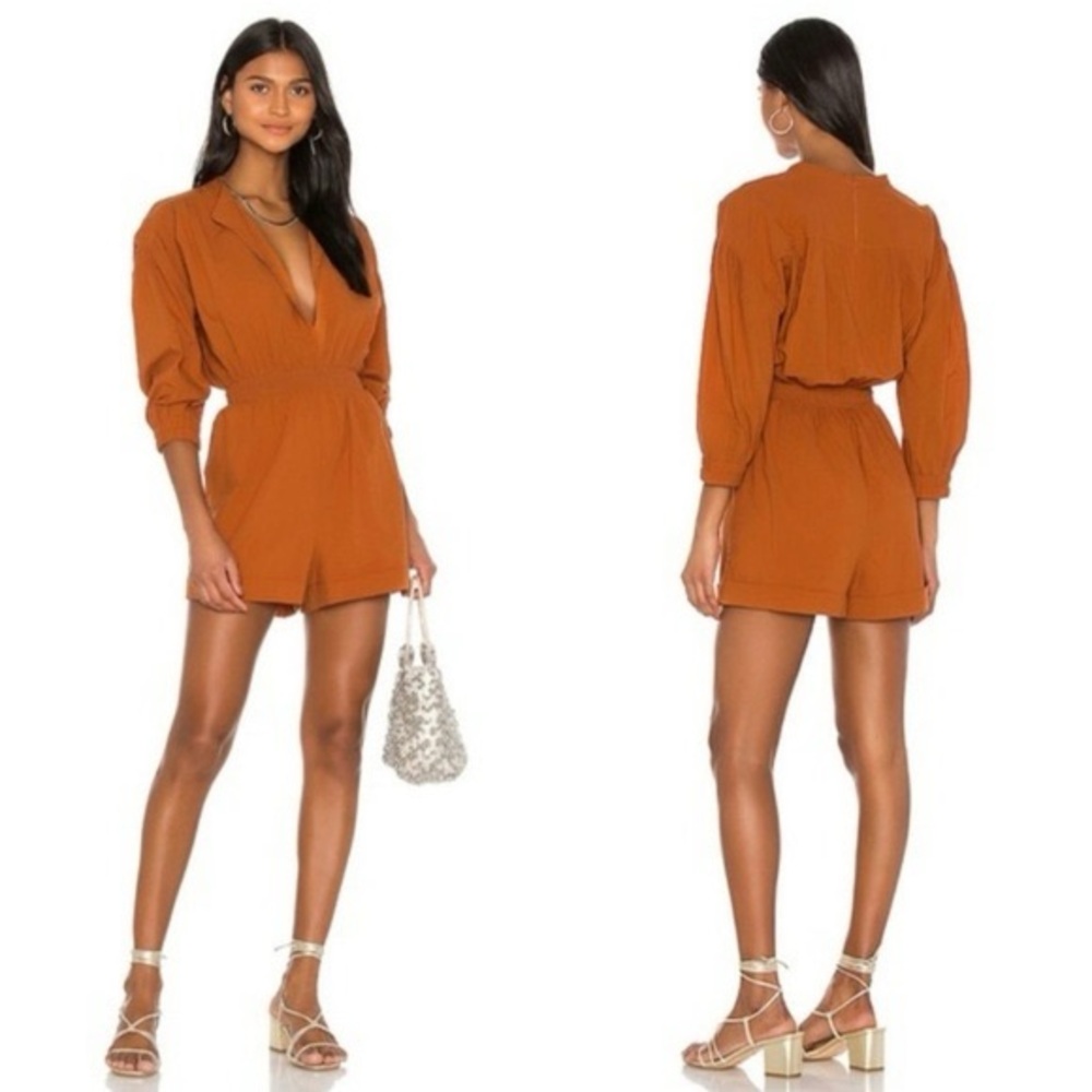 Cleobella Rust Menorca Romper